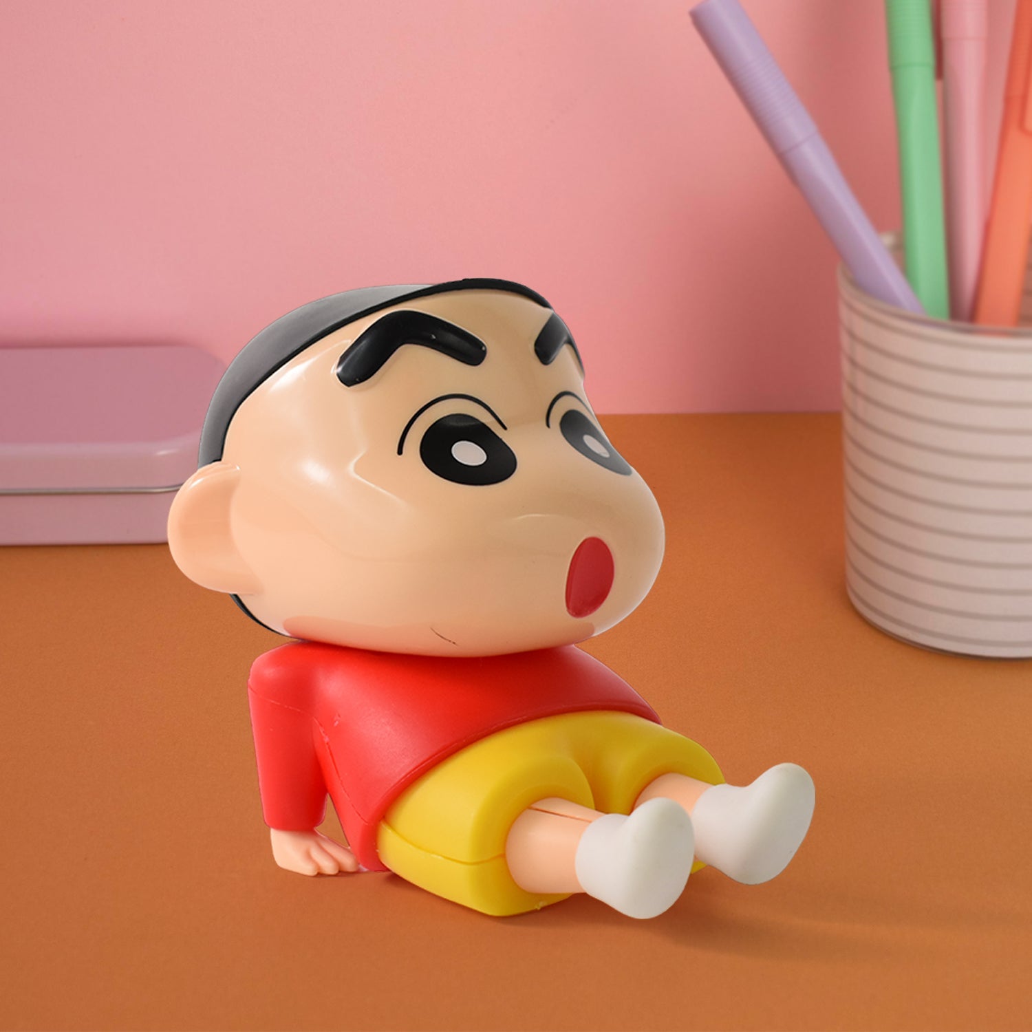 Shinchan Character Sitting Figurine (1 Pc) Shinchan Character Sitting Figurine (1 Pc)